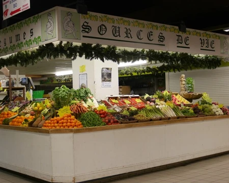 Les Halles, covered market  © Ripert